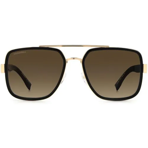 Sunglasses, male, , Size: 58 MM D2 0060/S Rhl-Ha Sunglasses - Dsquared2 - Modalova