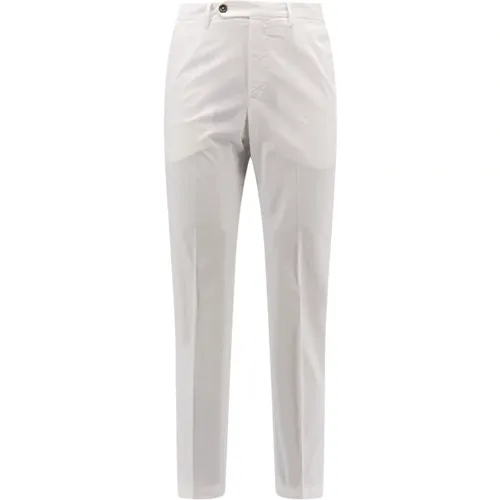 Trousers with Zip and Button Closure , male, Sizes: L, XL, 3XL, 2XL - PT Torino - Modalova