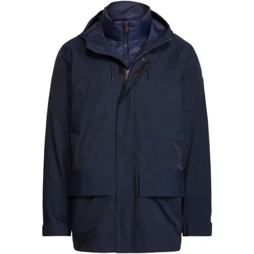 In-1 Parka mit gestepptem Futter , Herren, Größe: XL - Polo Ralph Lauren - Modalova