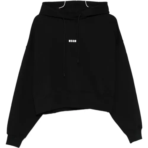 Hoodies, female, , Size: M Sweatshirt Aw25 Stylish Versatile - Msgm - Modalova