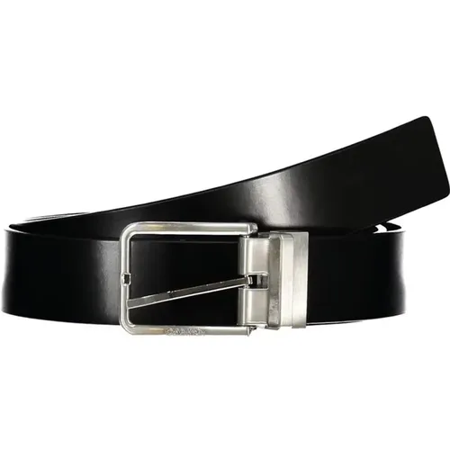 Belts, male, , Size: 95 CM Reversible Leather Belt - /Brown - Calvin Klein - Modalova