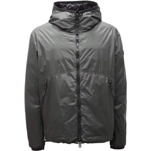 Light Jackets, male, , Size: XL Reversible jacket Teorema in -black - Peuterey - Modalova