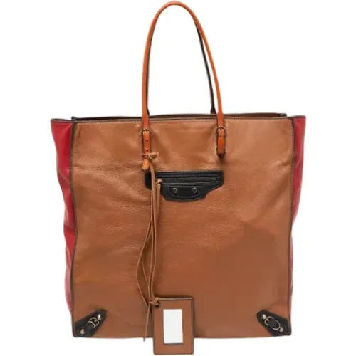 Pre-owned Tote Bags, female, , Size: ONE SIZE Pre-owned Leather balenciaga-bags - Balenciaga Vintage - Modalova