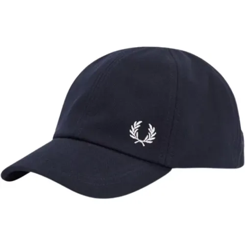 Embroidered Laurel Baseball Cap , male, Sizes: ONE SIZE - Fred Perry - Modalova