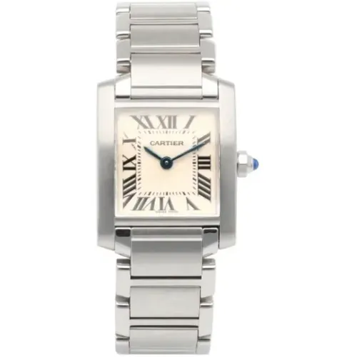 Pre-owned Watches, female, , Size: ONE SIZE Pre-owned Stainless Steel watches - Cartier Vintage - Modalova