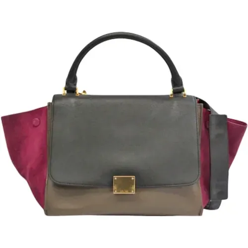 Pre-owned Shoulder Bags, female, , Size: ONE SIZE Pre-owned Leather celine-bags - Celine Vintage - Modalova