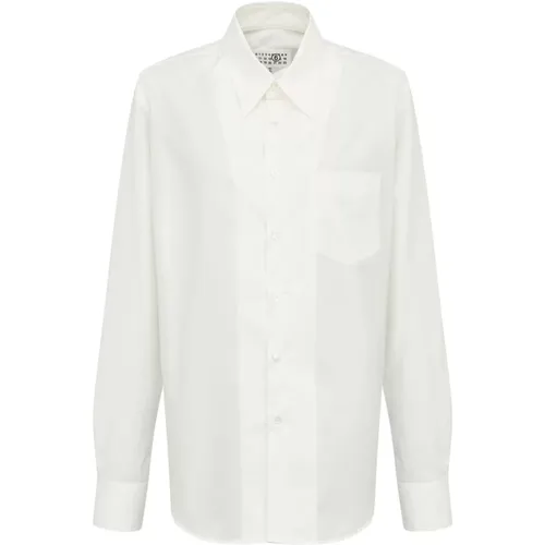 Casual Cotton Shirt for Men , female, Sizes: L - MM6 Maison Margiela - Modalova