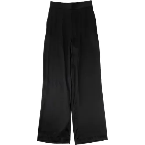 Silk Stretch Pant , Damen, Größe: L - Roberto Collina - Modalova