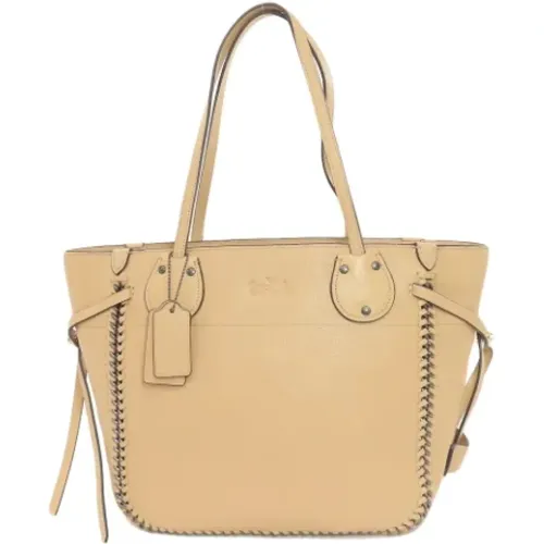 Pre-owned Tote Bags, female, , Size: ONE SIZE Pre-owned Leather shoulder-bags - Coach Pre-owned - Modalova