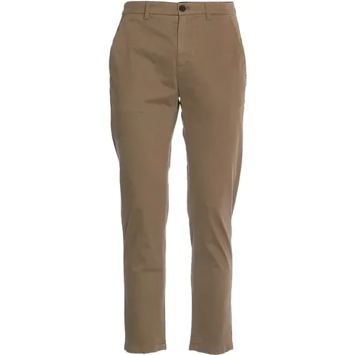 Schmale Haselnuss Chino Hose , Herren, Größe: W30 - DEPARTMENT FIVE - Modalova