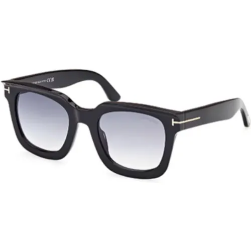 Sunglasses, unisex, , Size: ONE SIZE Stylish Sunglasses with Blue Lenses - Tom Ford - Modalova