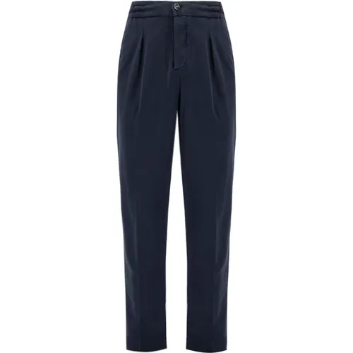 Casual Style Trousers , male, Sizes: W40, W33, W36, W38, W32 - Kiton - Modalova