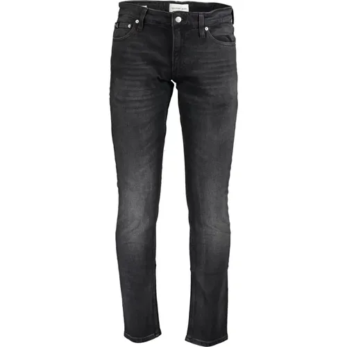 Denim Jeans with 5 Pockets , male, Sizes: W32 L32, W31 L32, W30 L32, W34 L32, W36 L32, W33 L32 - Calvin Klein - Modalova