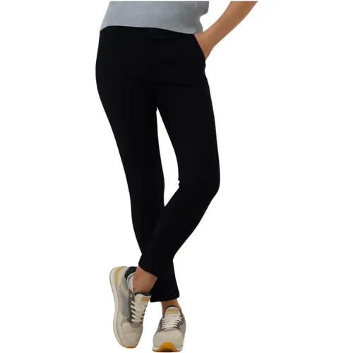 Carma Pants 7/8 Dunkelblau , Damen, Größe: 2XL - Minus - Modalova