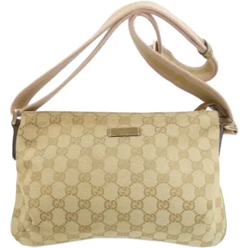 Pre-owned Canvas shoulder-bags , female, Sizes: ONE SIZE - Gucci Vintage - Modalova