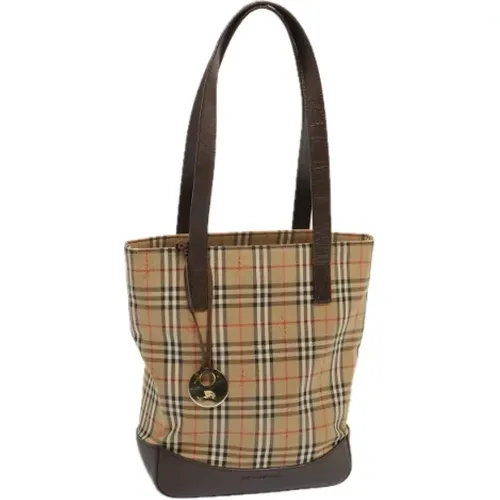 Pre-owned Canvas totes , female, Sizes: ONE SIZE - Burberry Vintage - Modalova