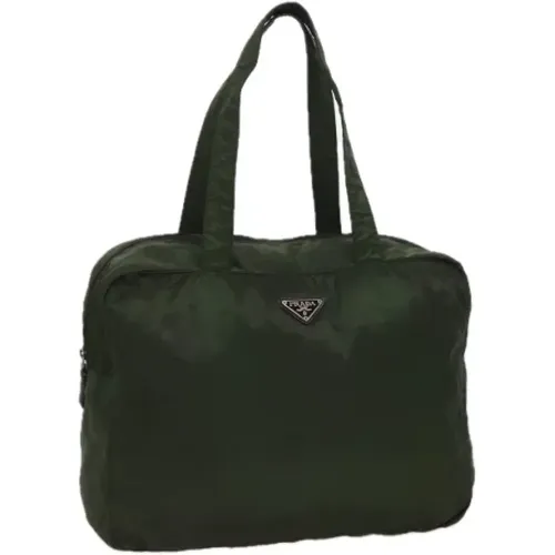 Pre-owned Tote Bags, female, , Size: ONE SIZE Pre-owned Nylon totes - Prada Vintage - Modalova