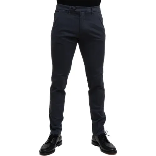 Winter Gabardine Hose , Herren, Größe: W30 - Roy Roger's - Modalova