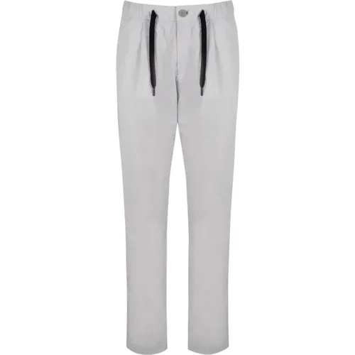 Nylon Drawstring Elasticated Waistband Pants , male, Sizes: L, S, XL - Herno - Modalova