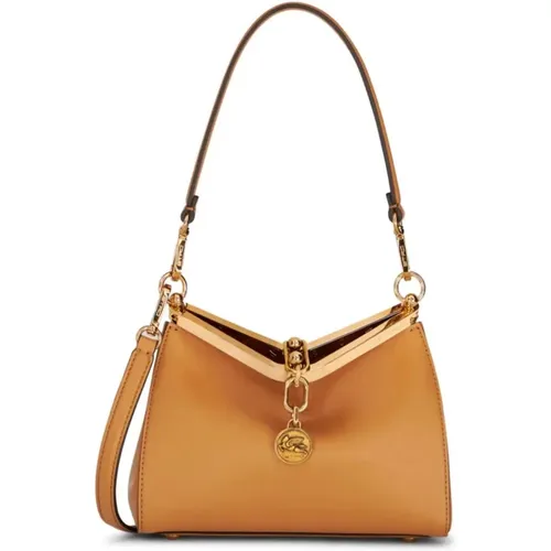 Mini Vela Leather Chain Bag , female, Sizes: ONE SIZE - ETRO - Modalova