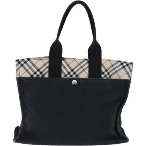 Pre-owned Tote Bags, female, , Size: ONE SIZE Pre-owned Canvas totes - Burberry Vintage - Modalova