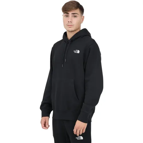 Essentieller Schwarzer Hoodie Pullover , Herren, Größe: S - The North Face - Modalova