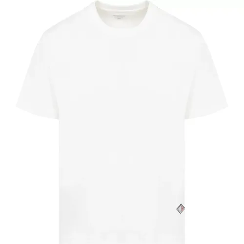 Kreide T-Shirt , Herren, Größe: L - Bottega Veneta - Modalova