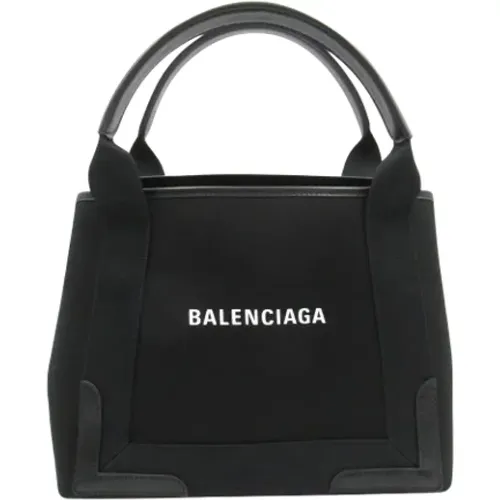 Pre-owned Tote Bags, female, , Size: ONE SIZE Pre-owned Canvas balenciaga-bags - Balenciaga Vintage - Modalova