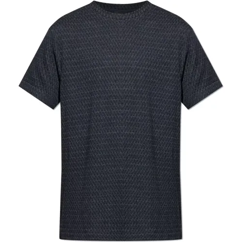 T-Shirts, male, , Size: L Crew neck T-shirt - Giorgio Armani - Modalova