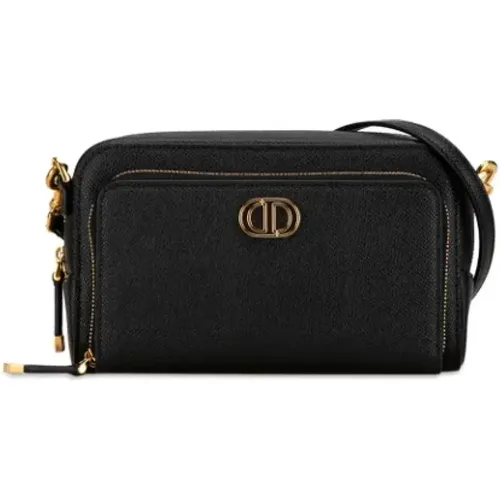 Pre-owned Cross Body Bags, female, , Size: ONE SIZE Pre-owned Leather dior-bags - Dior Vintage - Modalova