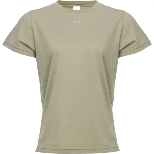 T-Shirts , female, Sizes: L, S, M, XS - pinko - Modalova