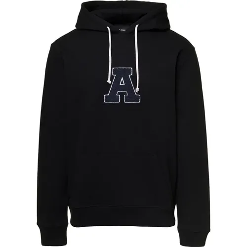 Bequemer Schwarzer Hoodie , Herren, Größe: S - Axel Arigato - Modalova