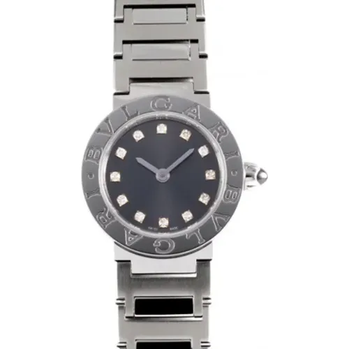 Pre-owned Watches, female, , Size: ONE SIZE Pre-owned Stainless Steel watches - Bvlgari Vintage - Modalova