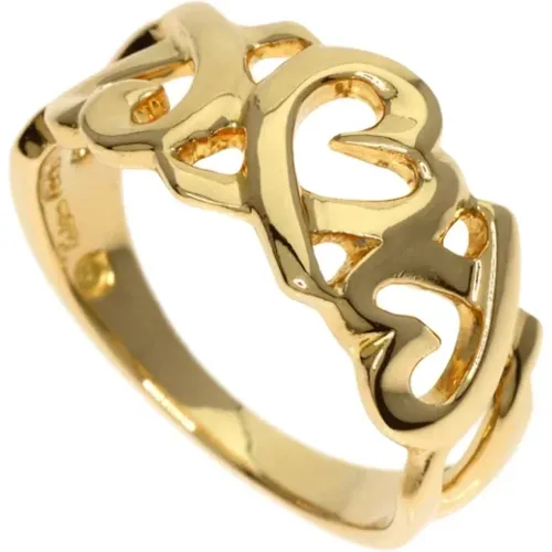 Pre-owned Jewellery, female, , Size: ONE SIZE Pre-owned Gold rings - Tiffany & Co. Pre-owned - Modalova