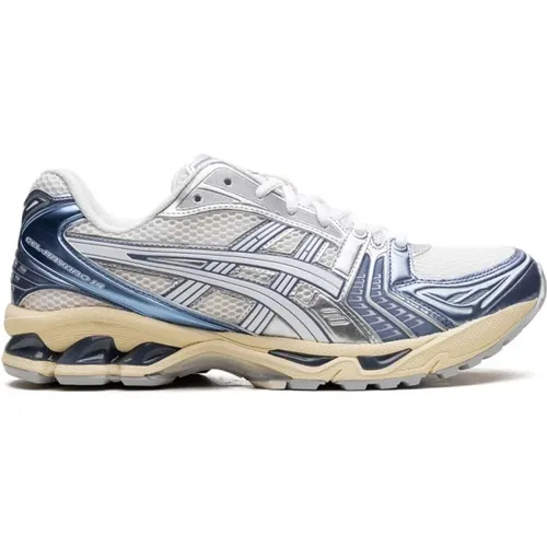 Cream/Denim Blue Sneakers für Männer , Herren, Größe: 37 1/2 EU - ASICS - Modalova