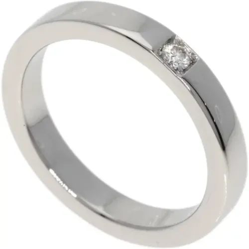 Pre-owned Jewellery, female, , Size: ONE SIZE Pre-owned Platinum rings - Bvlgari Vintage - Modalova