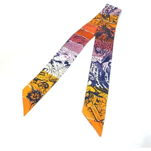 Pre-owned Scarves, female, , Size: ONE SIZE Pre-owned Fabric scarves - Hermès Vintage - Modalova