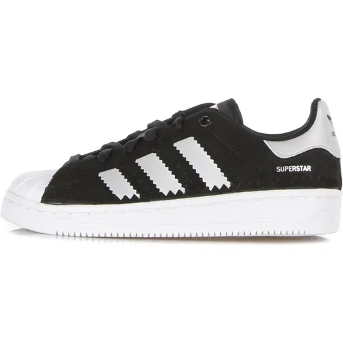 Sneakers, male, , Size: 6 1/3 US Core /Silver Low Sneaker Womens Shoe - Adidas - Modalova