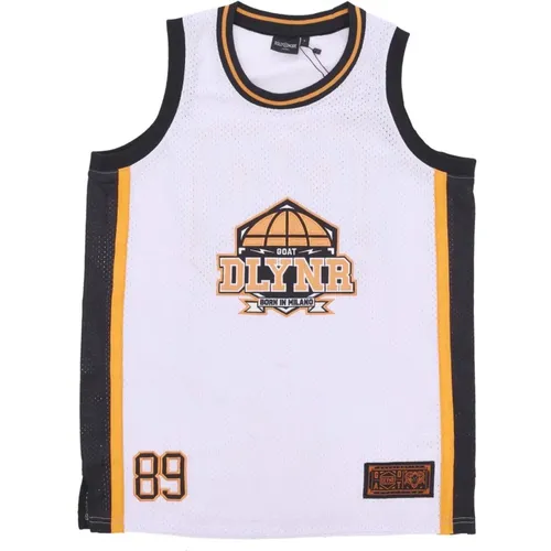 Basketball Goat Slam Dunk Tank Top , Herren, Größe: S - Dolly Noire - Modalova