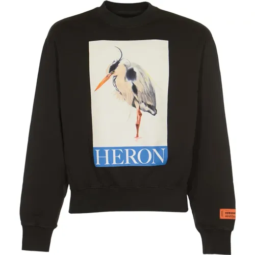 Bird Painted Sweaters , male, Sizes: S - Heron Preston - Modalova