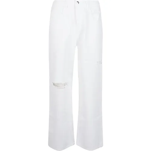 Bi01 Bianco Jeans , female, Sizes: W26, W27, W29 - Hinnominate - Modalova