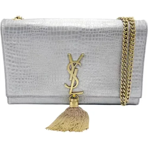 Pre-owned Cross Body Bags, female, , Size: ONE SIZE Pre-owned Leather shoulder-bags - Yves Saint Laurent Vintage - Modalova