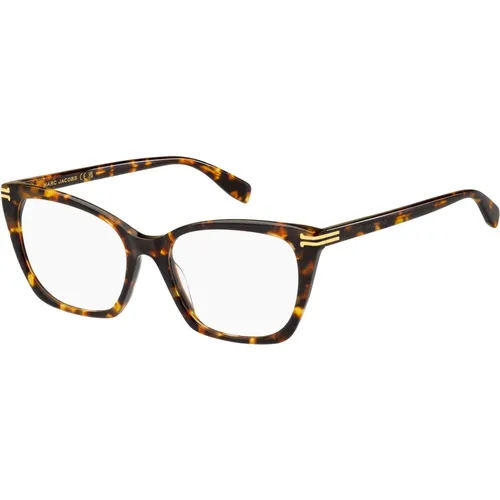 Glasses, unisex, , Size: 54 MM Stylish Eyewear Frames in Havana Color - Marc Jacobs - Modalova