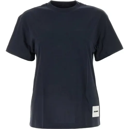 Buntes Baumwoll-T-Shirt-Set , Damen, Größe: XL - Jil Sander - Modalova