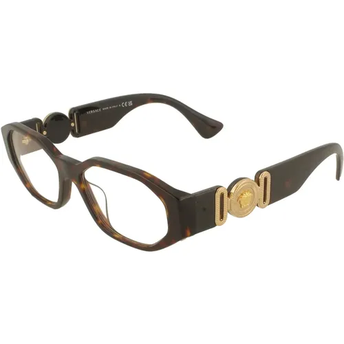 Glasses, male, , Size: 54 MM Eyegles - Versace - Modalova