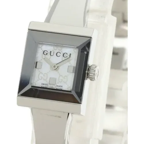 Pre-owned Watches, female, , Size: ONE SIZE Pre-owned Stainless Steel watches - Gucci Vintage - Modalova