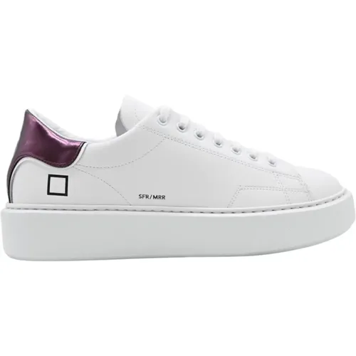 Spiegel Weiß Lila Sneakers - D.A.T.E. - Modalova