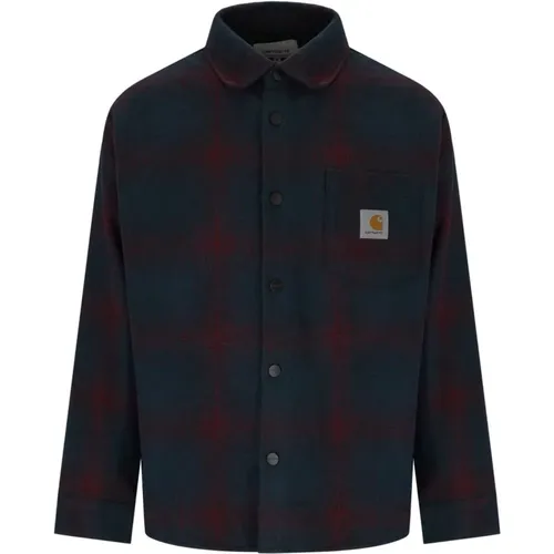 Casual Shirts, male, , Size: S Brennan Shirt Jacket - Carhartt WIP - Modalova