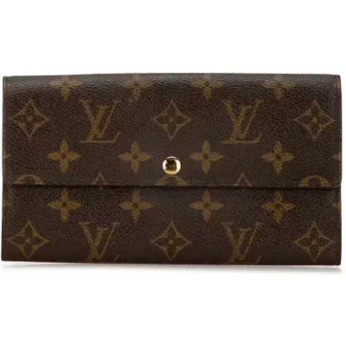 Pre-owned Canvas wallets , female, Sizes: ONE SIZE - Louis Vuitton Vintage - Modalova