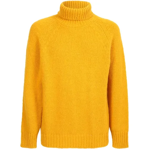 Wool blend turtleneck jumper , male, Sizes: L - PT Torino - Modalova